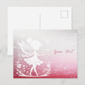 Kleine Bloemenfee Ansichtkaart Briefkaart (Voorkant / Achterkant)