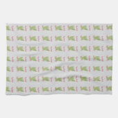 Kleine bloemenprint theedoek (Horizontaal)