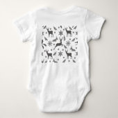 Kleine bloesems romper (Achterkant)