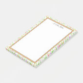 Kleine blote notities post-it® notes (Schuin)