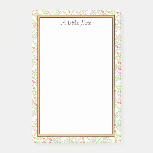 Kleine blote notities post-it® notes (Voorkant)