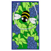 Kleine Blueberry Gift Bag Klein Cadeauzakje (Achterkant)