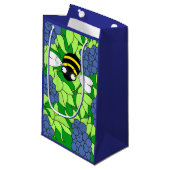 Kleine Blueberry Gift Bag Klein Cadeauzakje (Voorkant Gekanteld)
