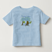 Kleine Bluebird 1e verjaardag Tshirts en geschenke (Voorkant)