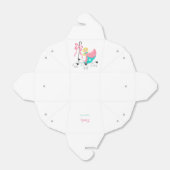 Kleine Bo Peep Favor Box Bedankdoosjes (Uitgevouwen)