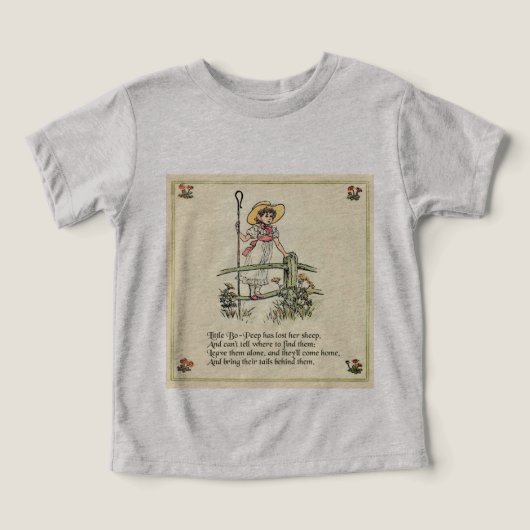 Kleine Bo-Peep: Klassieke Kate Greenaway Kwekerij (Design voorkant)