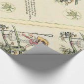 Kleine Bo-Peep: Klassieke Kate Greenaway Kwekerij Cadeaupapier (Hoek)