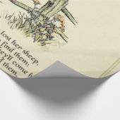Kleine Bo-Peep: Klassieke Kate Greenaway Kwekerij Cadeaupapier (Hoek)