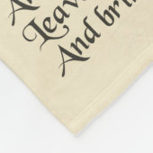 Kleine Bo-Peep: Klassieke Kate Greenaway Kwekerij Fleece Deken (Hoek)