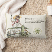 Kleine Bo-Peep: Klassieke Kate Greenaway Kwekerij Kussen (Deken)