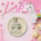 Kleine Bo-Peep: Klassieke Kate Greenaway Kwekerij Papieren Bordje (Feest)