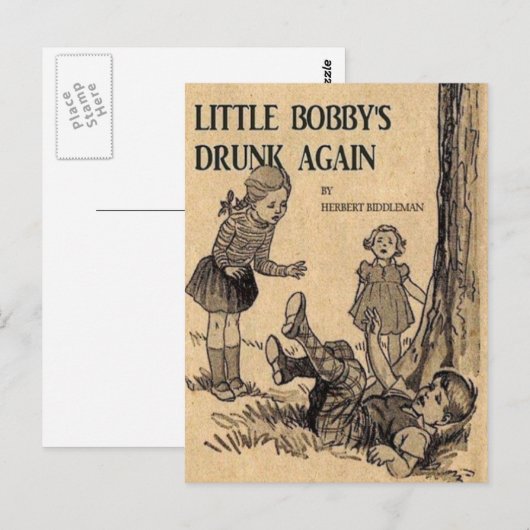 kleine bobby briefkaart (Voorkant / Achterkant)