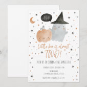 KLEINE BOE BIJNA TWEE VERJAARDAG - WIT KAART (Voorkant / Achterkant)