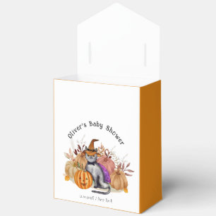 Kleine boe gedicht Cat in heks Pet Baby shower Bedankdoosjes