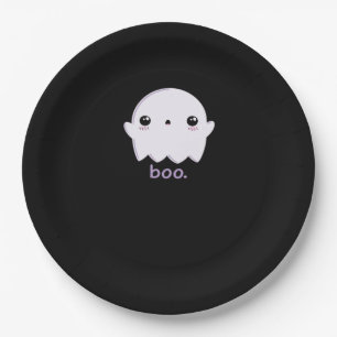 Kleine Boe Schattig Halloween Papieren Bordje