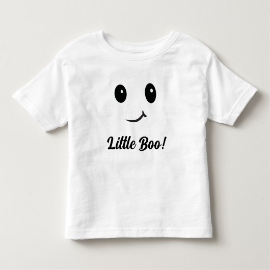 Kleine Boe! Schattige spookkostuum Kinder Shirts (Voorkant)