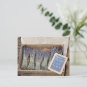 Kleine boeketten van lavendel briefkaart (Staand voorkant)