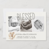 Kleine boerderij kinderkamer dieren geboorteaankon kaart (Voorkant)