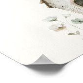 Kleine Boerderij Kwekerij Baby shower Kaarten Gesc Poster (Hoek)