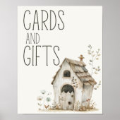 Kleine Boerderij Kwekerij Baby shower Kaarten Gesc Poster (Voorkant)