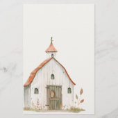 Kleine Boerderijdieren Baby shower Mama Daddy Game Flyer (Achterkant)