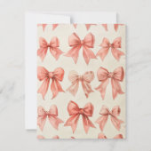 Kleine Bogen Persoonlijke Stationery Notitiekaartje (Achterkant)