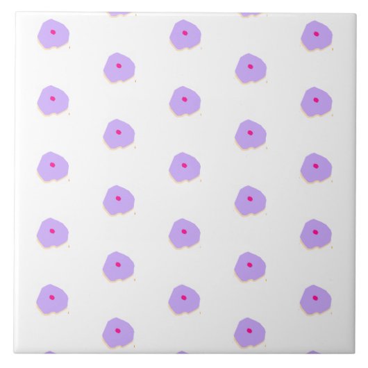 Kleine bollen Keramische Tegel Tegeltje (Voorkant)