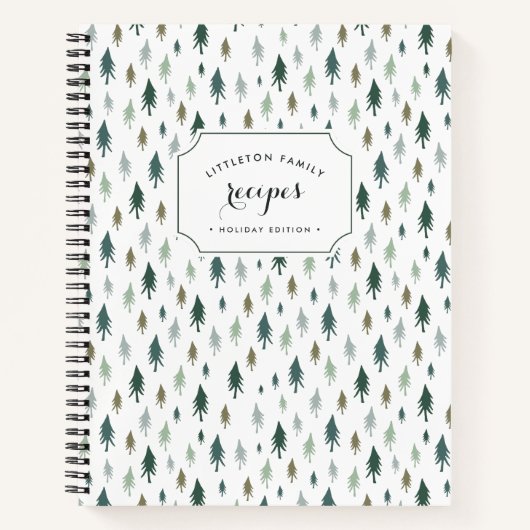 Kleine bomen | Vakantiecentrum Notitieboek (Voorkant)