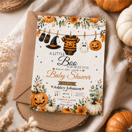 Kleine Boo Baby Shower Kaart