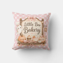 Kleine Boo Bakkerij Worp Kussen Roze Halloween