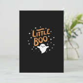 Kleine Boo Fijne Halloween Oude Klassieker Feestdagenkaart (Staand voorkant)