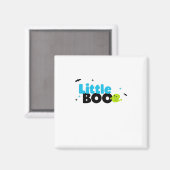 Kleine Boo Grappige Retro Magneet (Voorkant / Achterkant)