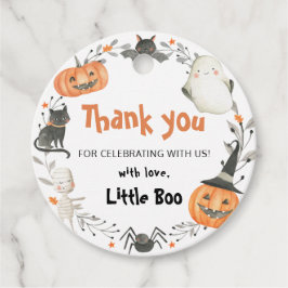 Kleine Boo Halloween Baby Shower Favor Tag Bedankjes Labels
