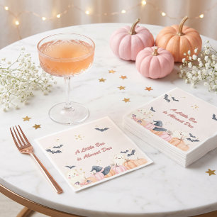 Kleine Boo Halloween Baby Shower Papieren Servette Servet