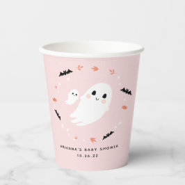 Kleine Boo Halloween baby shower roze papieren bek Papieren Bekers