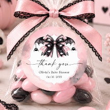 Kleine Boo Halloween Gotische Baby Shower Bedankt