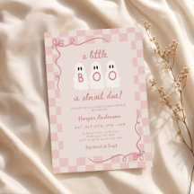 Kleine Boo Halloween Meisje Geest Baby Shower