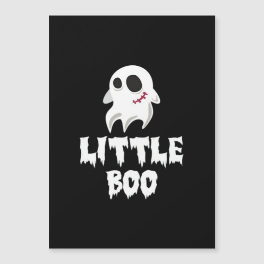 Kleine Boo in Halloween Cool Grafisch (Voorkant)