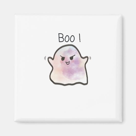 Kleine Boo Is Brutaal Grappige Meme Magneet (Voorkant)