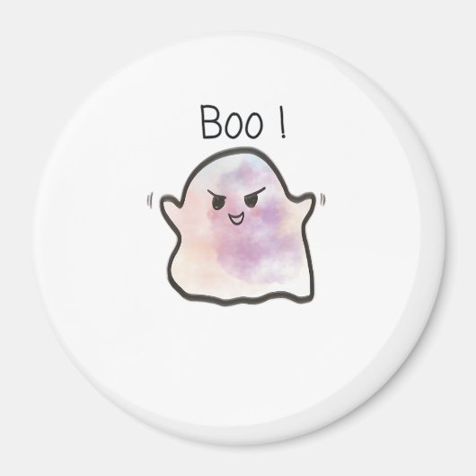 Kleine Boo Is Brutaal Grappige Meme Magneet (Voorkant)