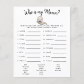 Kleine Boo-jongen die mijn Baby shower-spel is (Voorkant)