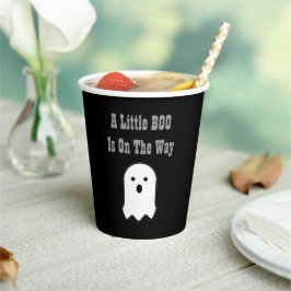 Kleine BOO op weg naar Halloween Ghost Papieren Bekers