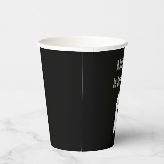 Kleine BOO op weg naar Halloween Ghost Papieren Bekers (Rechts)