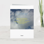 Kleine boodschap van liefde 2, Wenskaart Kaart (Achterkant)