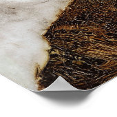 Kleine boom in de late herfst van Egon Schiele Poster (Hoek)