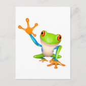 Kleine boomkikker briefkaart (Voorkant)
