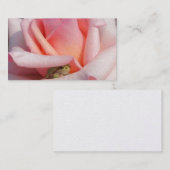 Kleine boomkikker in roze Visitekaartje (Voorkant / Achterkant)