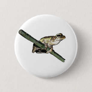 Kleine boomkikkerolie verf, badge ronde button 5,7 cm