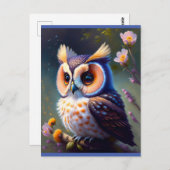 kleine boomkorren briefkaart (Voorkant / Achterkant)