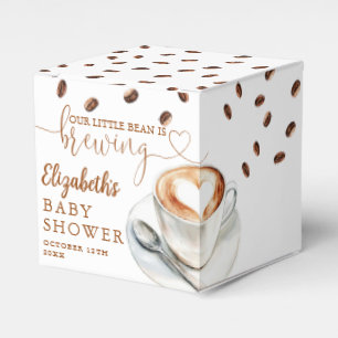 Kleine Boon Brouwt Koffie Thema Baby Shower Bedankdoosjes